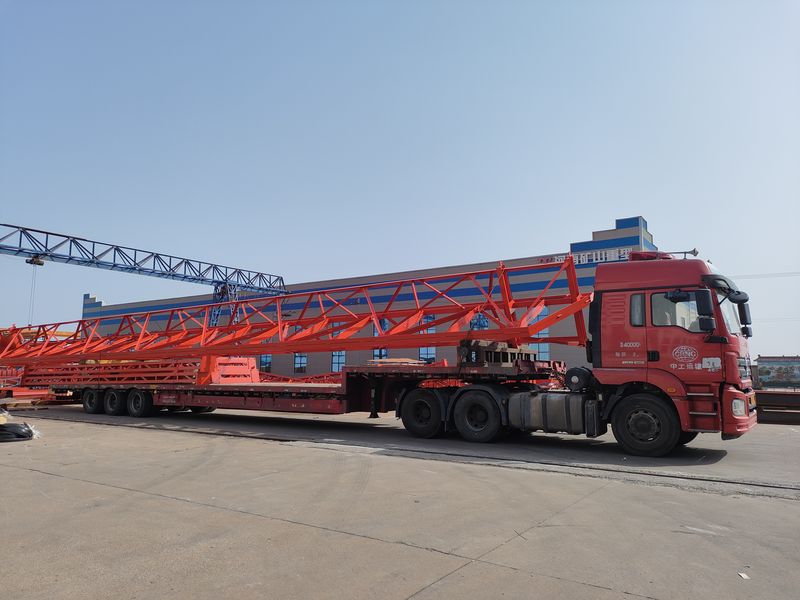 電動葫蘆門式起重機  MH10t—25m 制作完成，發(fā)往陜西榆林交付客戶使用