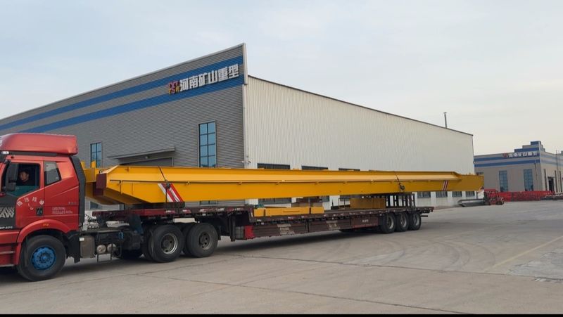 電動葫蘆橋式起重機 LH10t-27.95m 電動單梁起重機 LD5t—23.3m 制作完成，發(fā)往浙江省金華市交付客戶使用